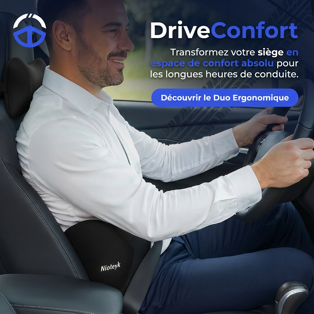 Coussin lombaire voiture