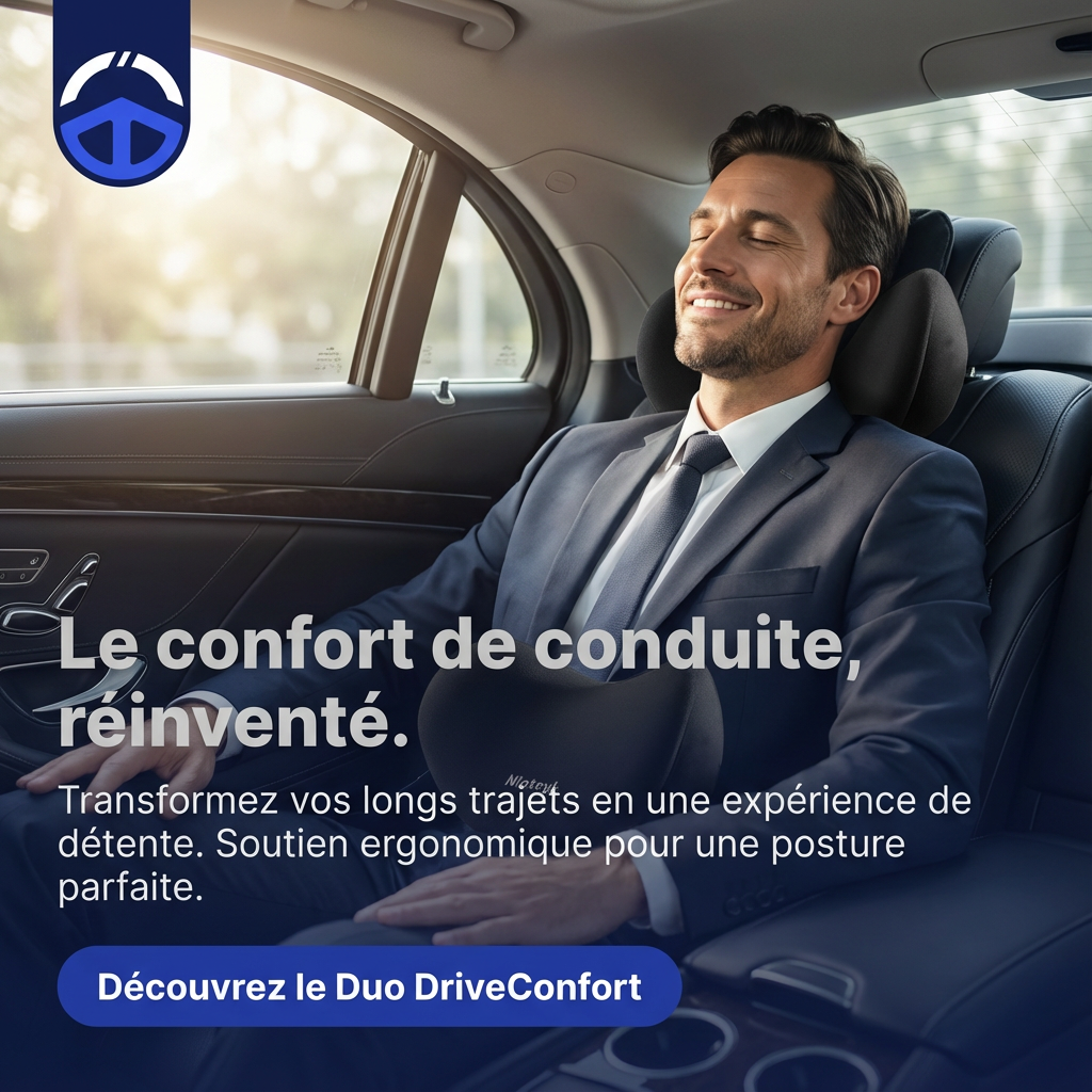 Coussin lombaire voiture