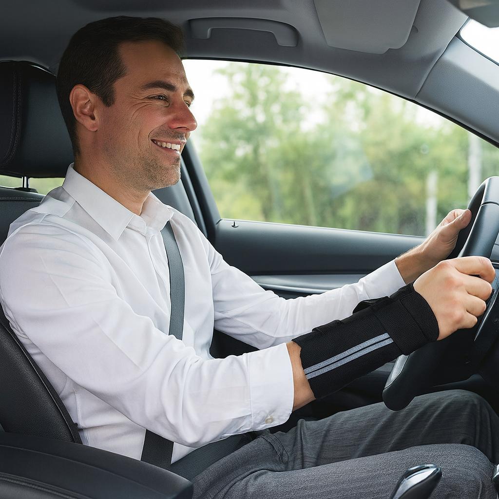 Attelle poignet - Soutien anti-fatigue pour chauffeurs