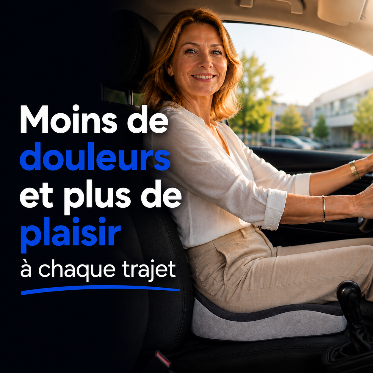 DriveConfort - Coussin voiture