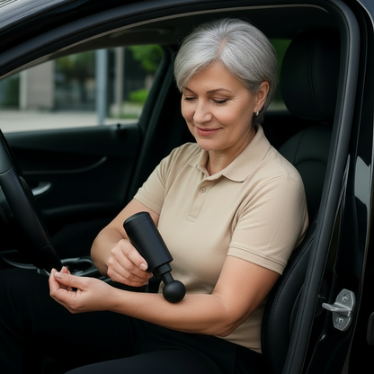 Mini pistolet de massage – Soulage les tensions après la conduite