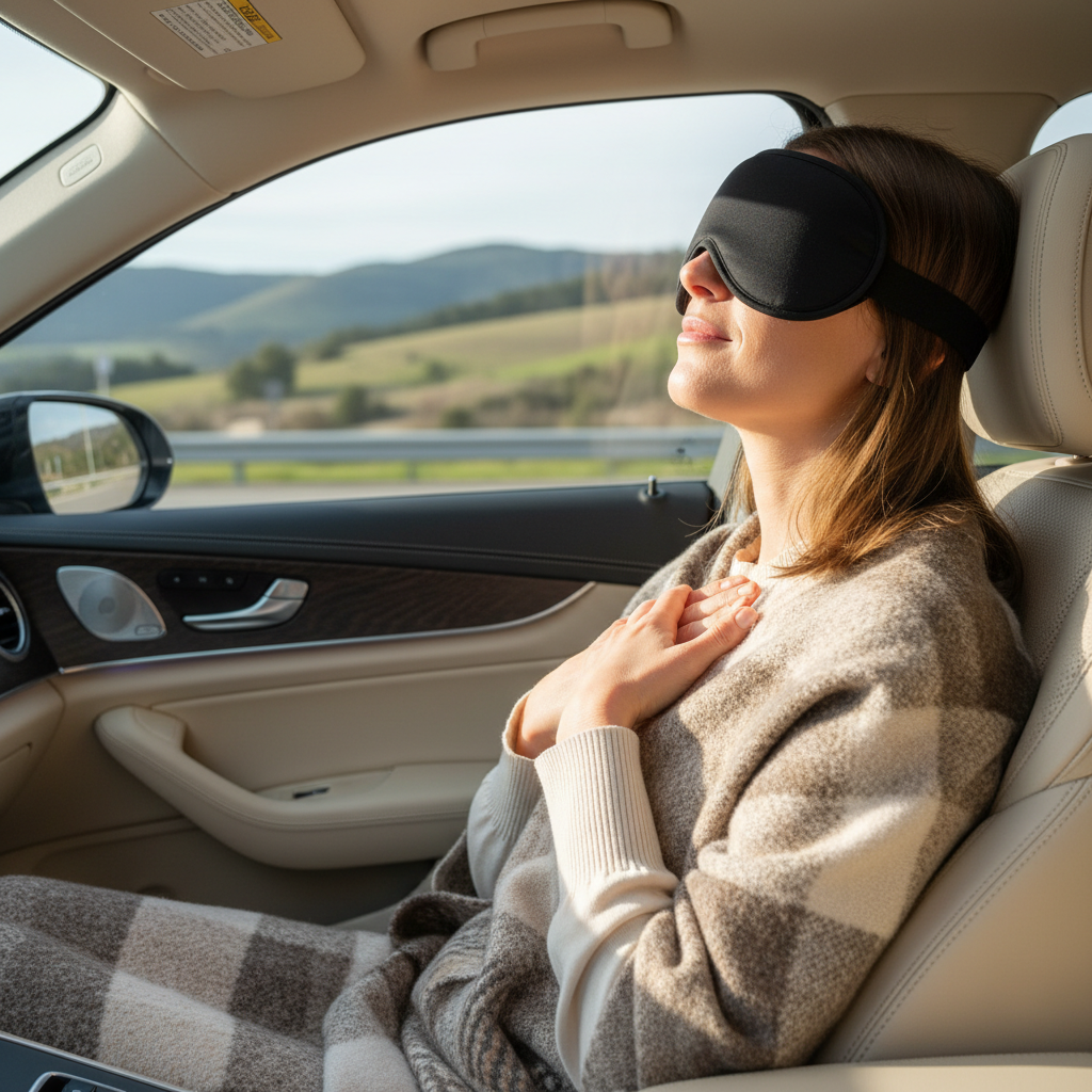 Masque de sommeil 3D – Repos total et obscurité complète pendant vos pauses